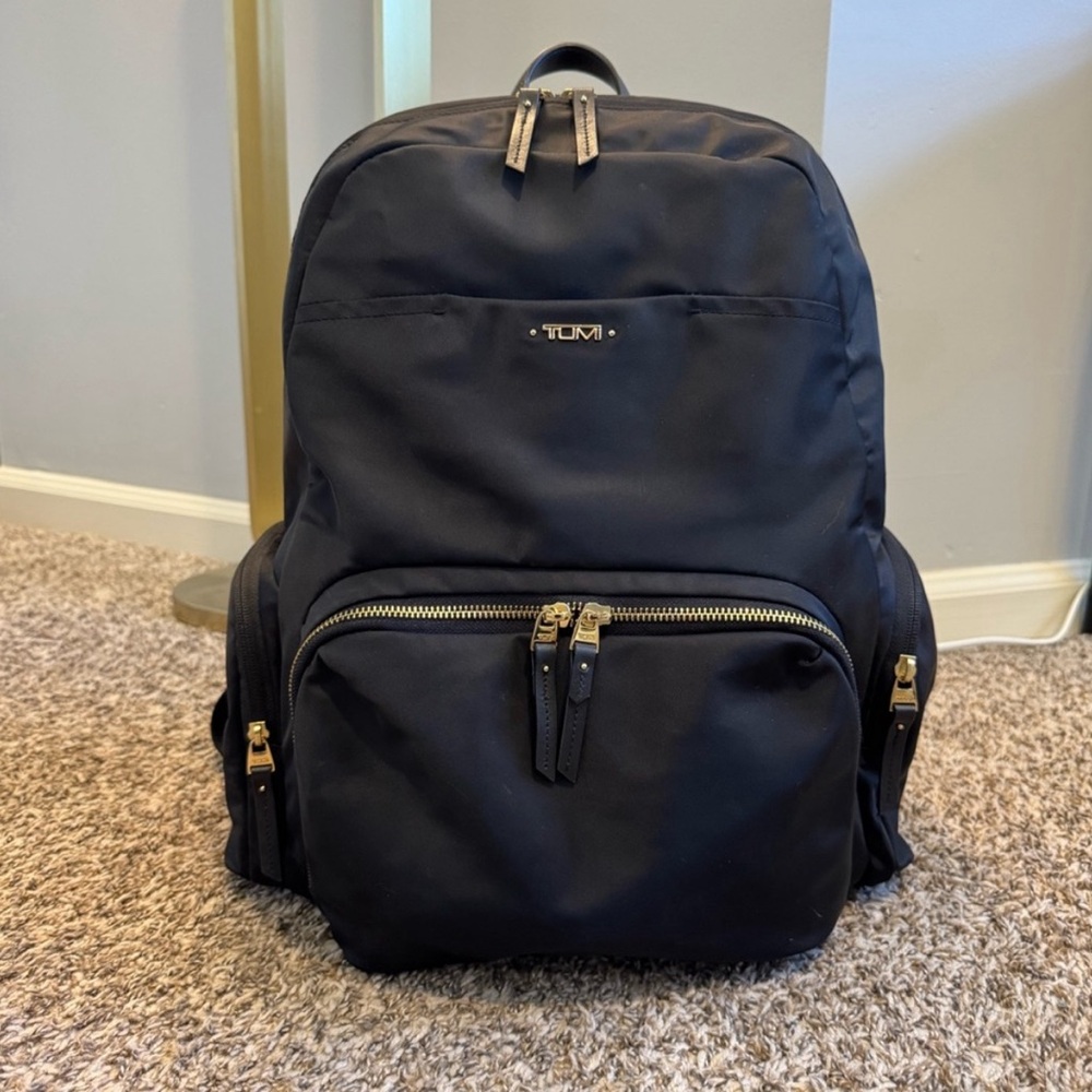 TUMI Black Meggie Backpack